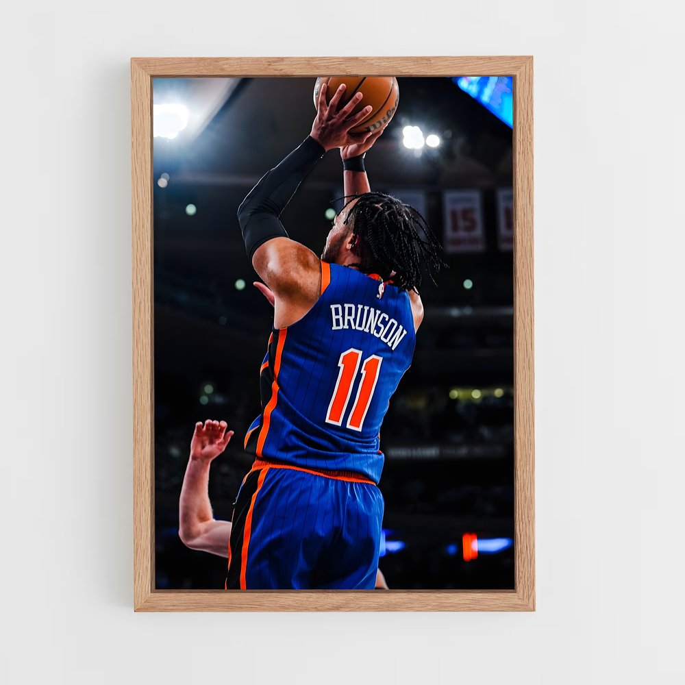 Poster Saut de Jalen – affiche Basketball (vue 4)
